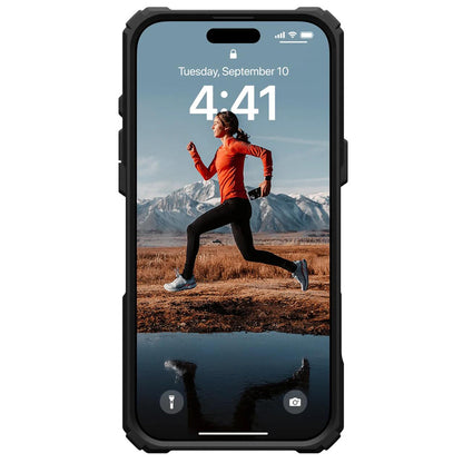 Husa MagSafe pentru Apple iPhone 16 Pro, Urban Armor Gear, Plasma XTE, Neagra