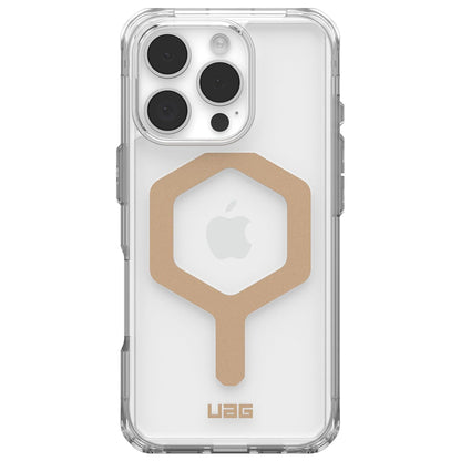 Husa MagSafe pentru Apple iPhone 16 Pro, Urban Armor Gear, Plyo, Aurie