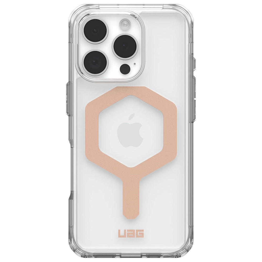Husa MagSafe pentru Apple iPhone 16 Pro, Urban Armor Gear, Plyo, Roz Aurie