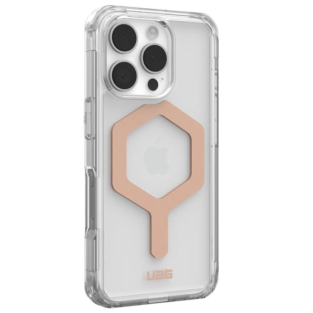 Husa MagSafe pentru Apple iPhone 16 Pro, Urban Armor Gear, Plyo, Roz Aurie