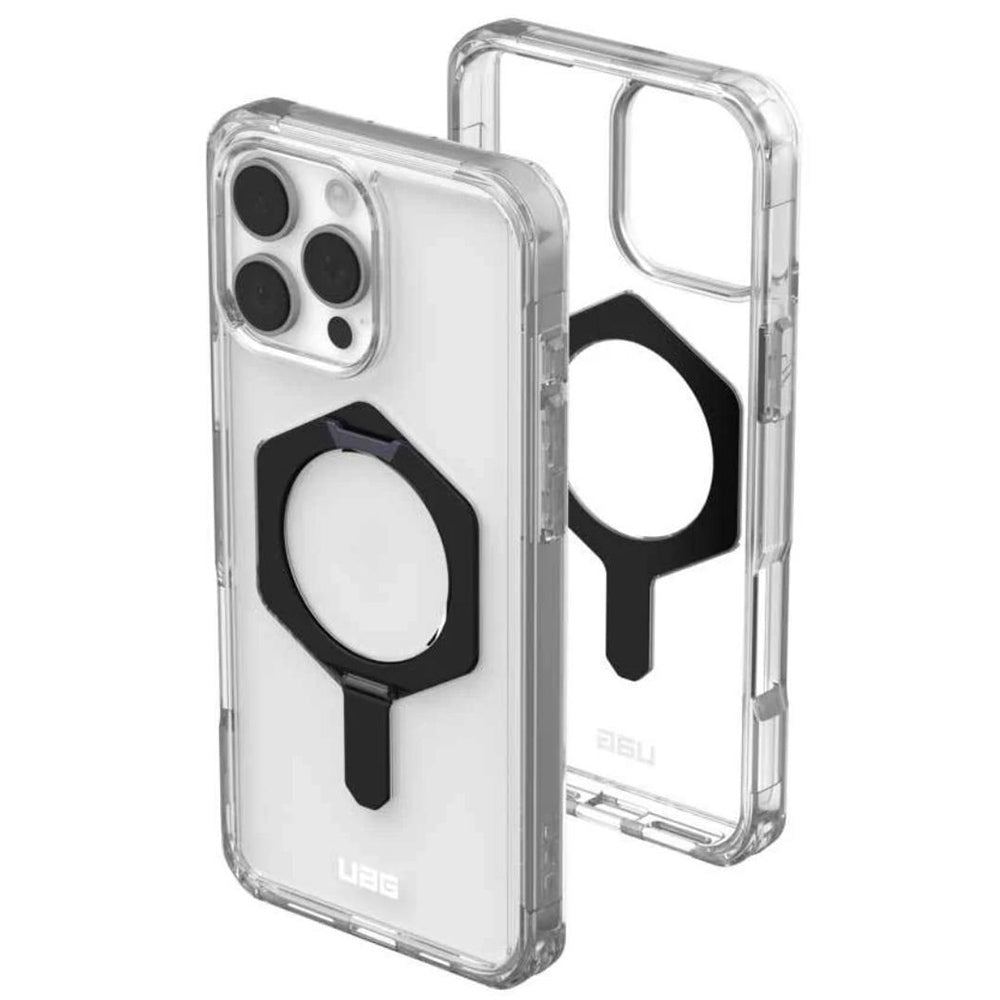 Husa MagSafe pentru Apple iPhone 16 Pro, Urban Armor Gear, Plyo XTE, Neagra Transparenta