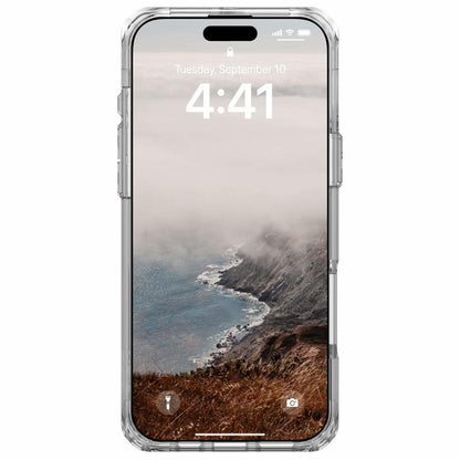 Husa MagSafe pentru Apple iPhone 16 Pro, Urban Armor Gear, Plyo XTE, Neagra Transparenta