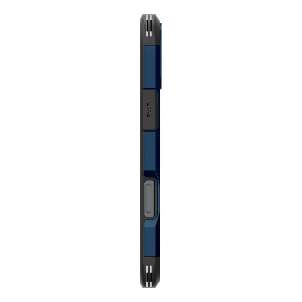 Husa MagSafe pentru Apple iPhone 16, Spigen, Tough Armor, Bleumarin ACS08217