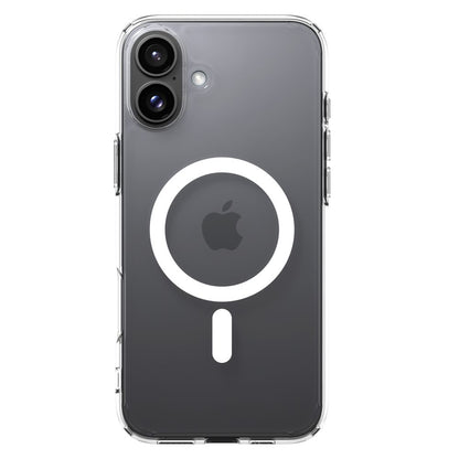 Husa MagSafe pentru Apple iPhone 16, Spigen, Ultra Hybrid, Alba