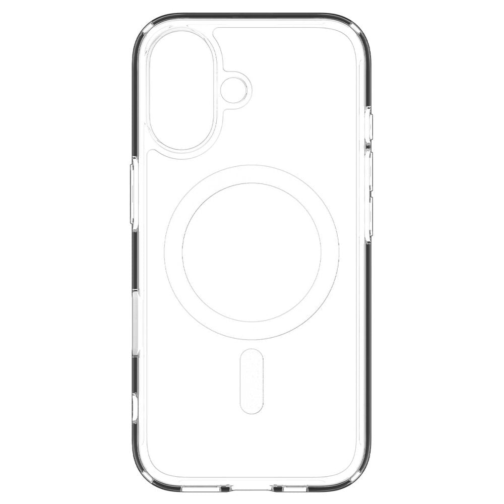 Husa MagSafe pentru Apple iPhone 16, Spigen, Ultra Hybrid T, Alba ACS09073