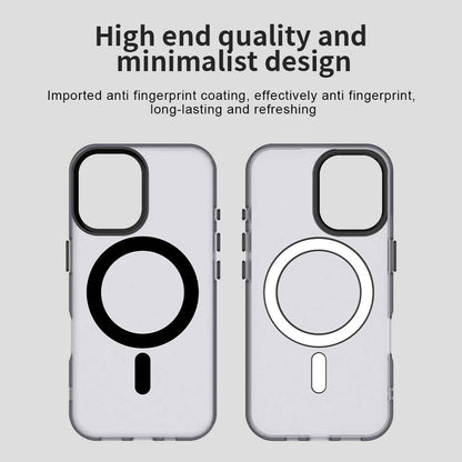 Husa MagSafe pentru Apple iPhone 16, Techsuit, CandyCase, Neagra