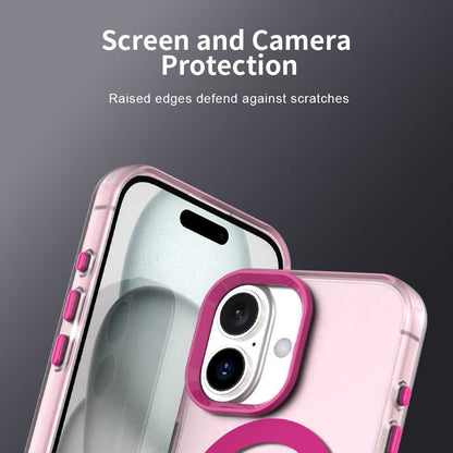 Husa MagSafe pentru Apple iPhone 16, Techsuit, CandyCase, Roz
