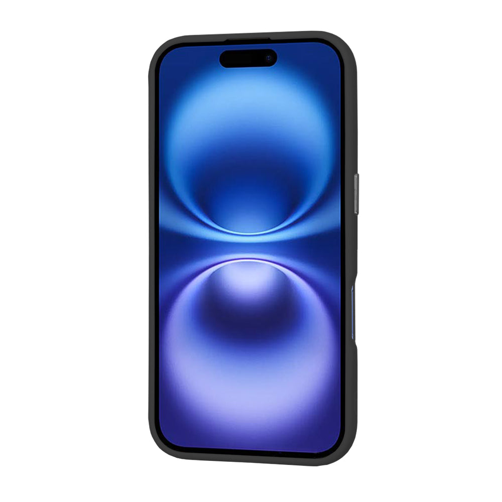 Husa MagSafe pentru Apple iPhone 16, Techsuit, HaloFrost, Neagra