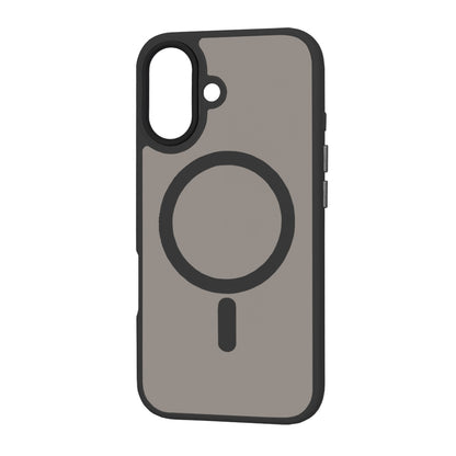 Husa MagSafe pentru Apple iPhone 16, Techsuit, HaloFrost, Neagra