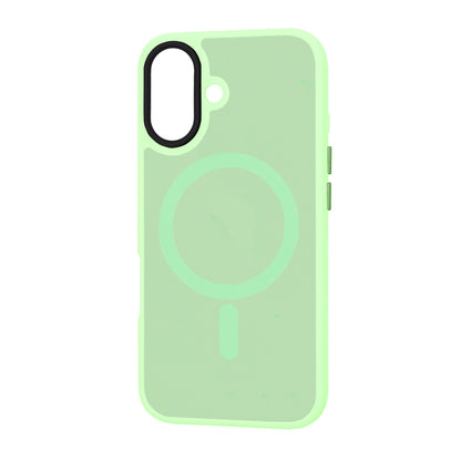 Husa MagSafe pentru Apple iPhone 16, Techsuit, HaloFrost, Verde Deschis