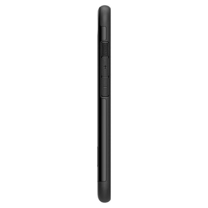 Husa MagSafe pentru Apple iPhone 17e / 16e, Spigen, Slim Armor, Neagra