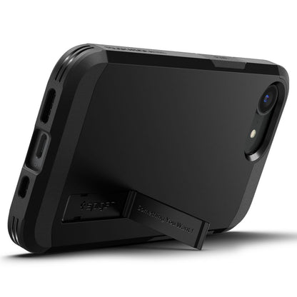 Husa MagSafe pentru Apple iPhone 17e / 16e, Spigen, Tough Armor, Neagra