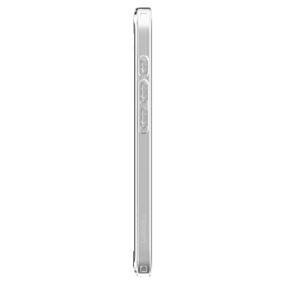 Husa MagSafe pentru Apple iPhone 17e / 16e, Spigen, Ultra Hybrid Carbon, Transparenta