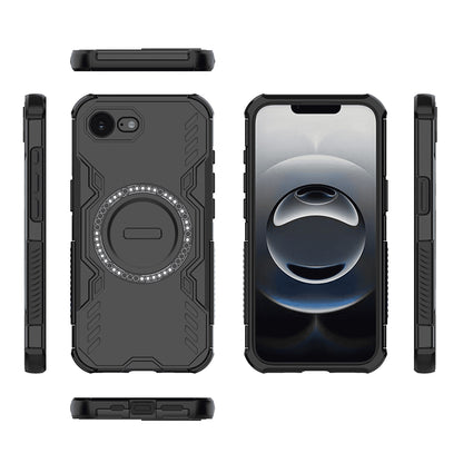 Husa MagSafe pentru Apple iPhone 17e / 16e, Techsuit, ArmorMag, Neagra