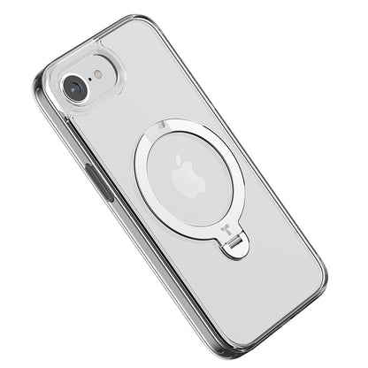 Husa MagSafe pentru Apple iPhone 17e / 16e, Torras, Ostand Spin, Transparenta