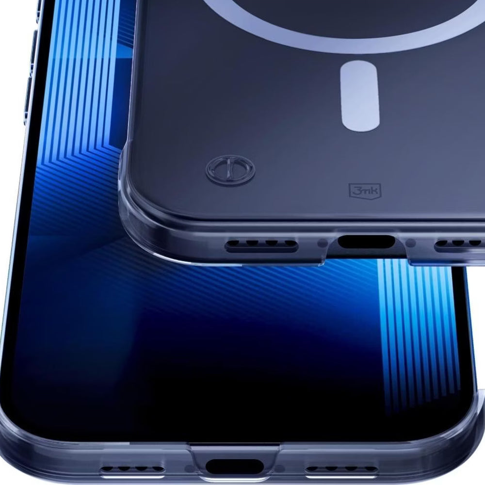 Husa MagSafe pentru Apple iPhone 17, 3MK, Just20g, Transparenta