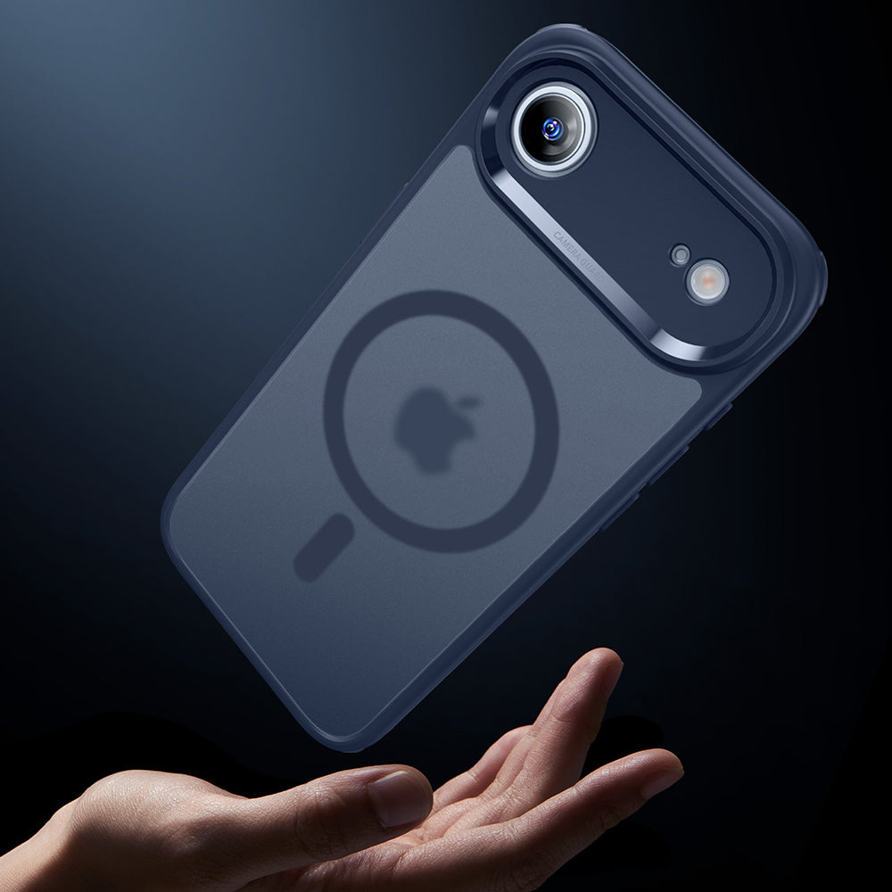 Husa MagSafe pentru Apple iPhone 17 Air, ESR, Classic Hybrid, Albastra Satinata