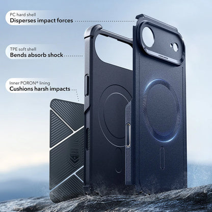 Husa MagSafe pentru Apple iPhone 17 Air, ESR, Cyber, Albastra