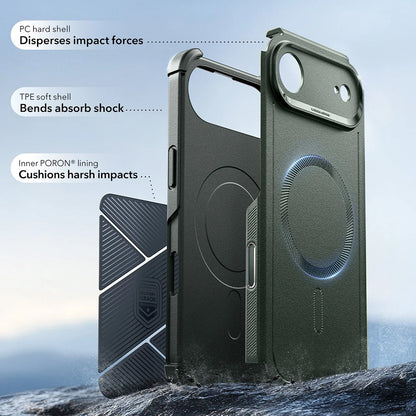 Husa MagSafe pentru Apple iPhone 17 Air, ESR, Cyber, Verde