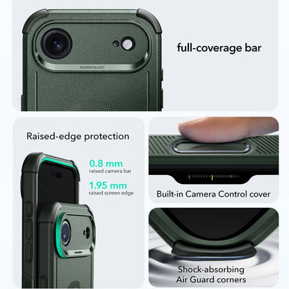 Husa MagSafe pentru Apple iPhone 17 Air, ESR, Cyber, Verde