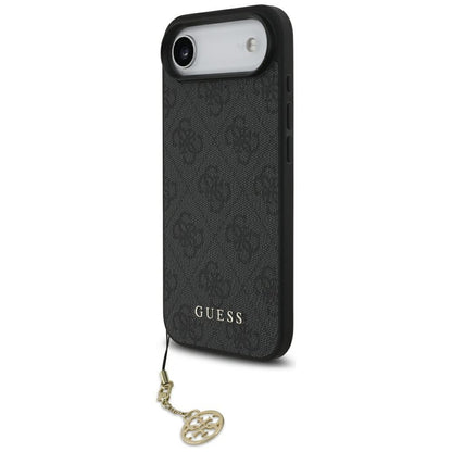 Husa MagSafe pentru Apple iPhone 17 Air, Guess, 4G Charm Cradle, Neagra
