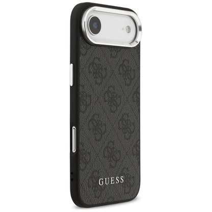 Husa MagSafe pentru Apple iPhone 17 Air, Guess, 4G Classic Logo, Neagra