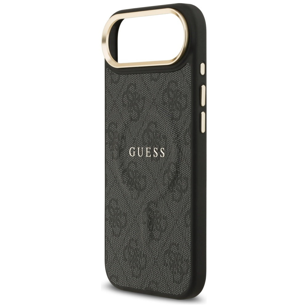 Husa MagSafe pentru Apple iPhone 17 Air, Guess, 4G Classic, Neagra
