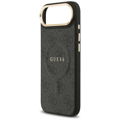 Husa MagSafe pentru Apple iPhone 17 Air, Guess, 4G Classic, Neagra