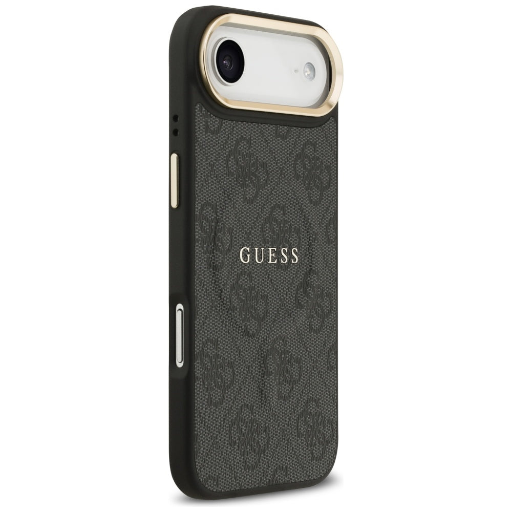Husa MagSafe pentru Apple iPhone 17 Air, Guess, 4G Classic, Neagra