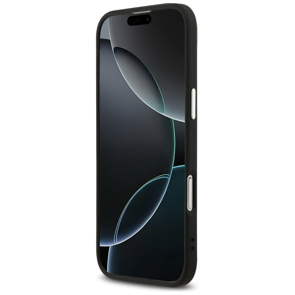 Husa MagSafe pentru Apple iPhone 17 Air, Guess, Classic Logo, Neagra