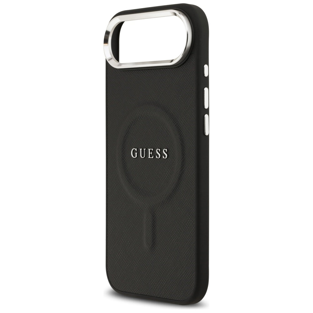 Husa MagSafe pentru Apple iPhone 17 Air, Guess, Classic Logo, Neagra