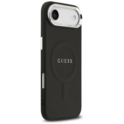 Husa MagSafe pentru Apple iPhone 17 Air, Guess, Classic Logo, Neagra