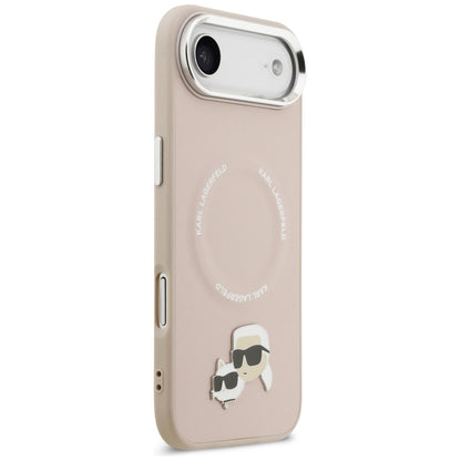 Husa MagSafe pentru Apple iPhone 17 Air, Karl Lagerfeld, Karl & Choupette Pins, Roz