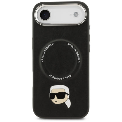 Husa MagSafe pentru Apple iPhone 17 Air, Karl Lagerfeld, Karl Pin, Neagra