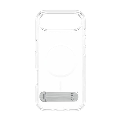 Husa MagSafe pentru Apple iPhone 17 Air, PanzerGlass, Care Feature Kickstand, Transparenta