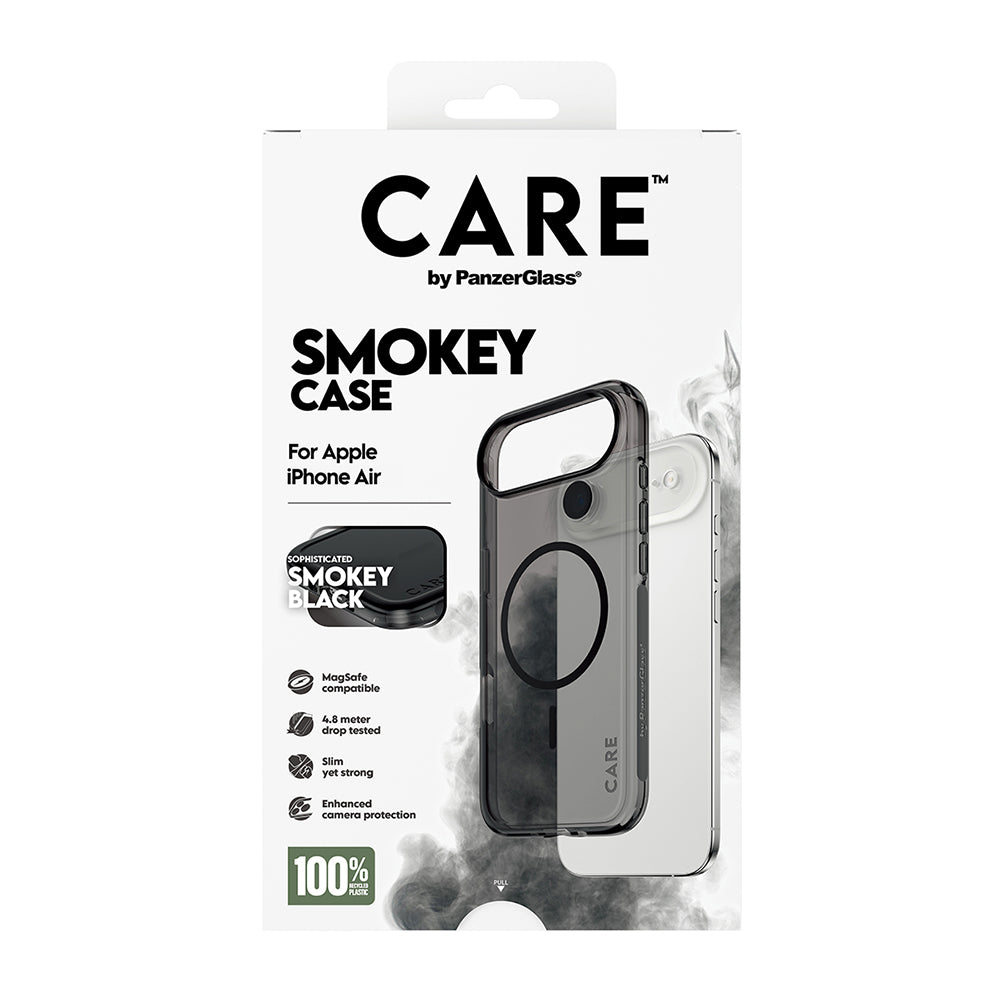 Husa MagSafe pentru Apple iPhone 17 Air, PanzerGlass, Care Urban Explorer, Neagra