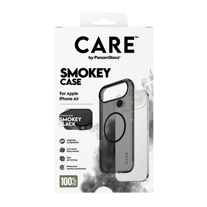 Husa MagSafe pentru Apple iPhone 17 Air, PanzerGlass, Care Urban Explorer, Neagra