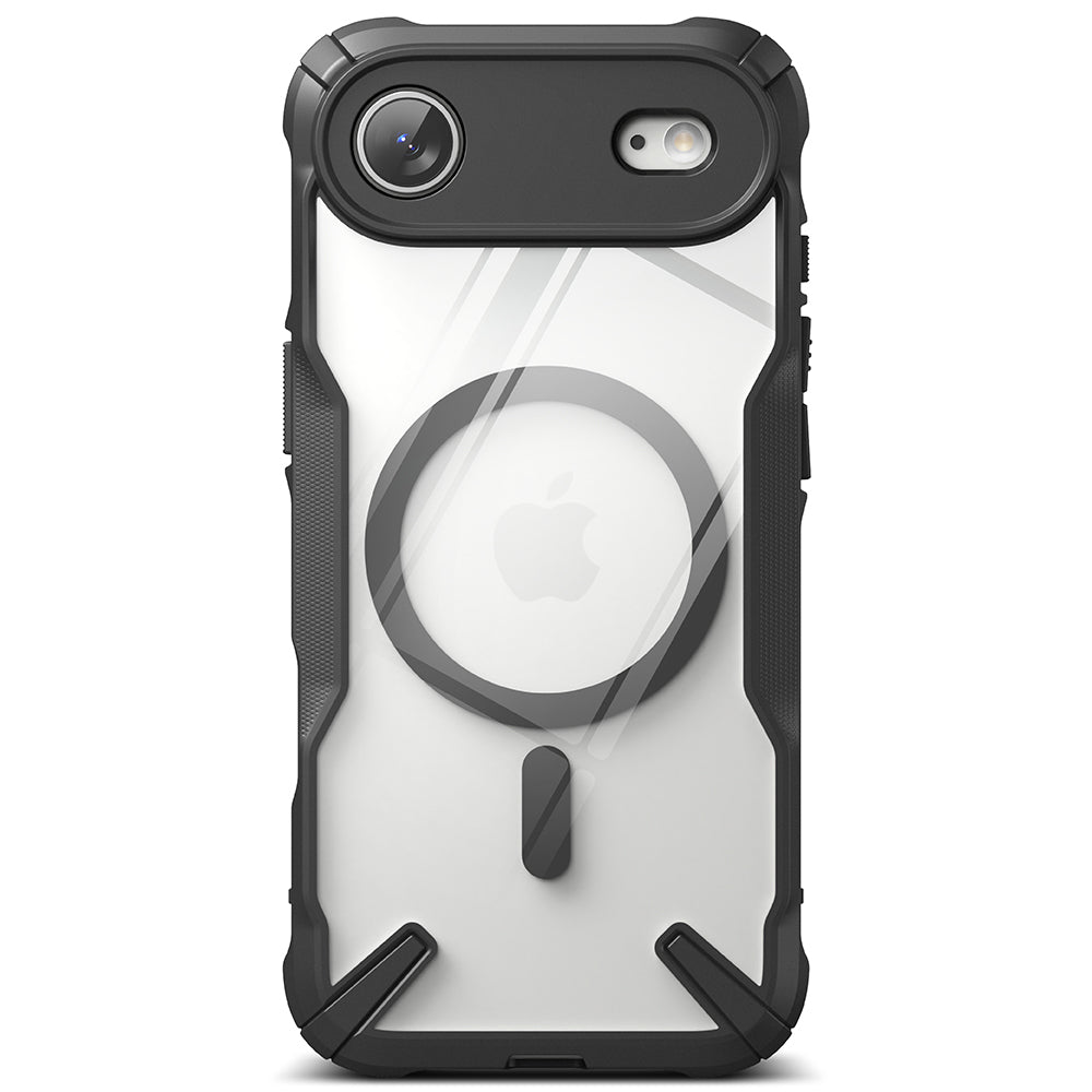 Husa MagSafe pentru Apple iPhone 17 Air, Ringke, Fusion X, Neagra