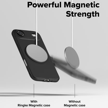 Husa MagSafe pentru Apple iPhone 17 Air, Ringke, Onyx, Neagra