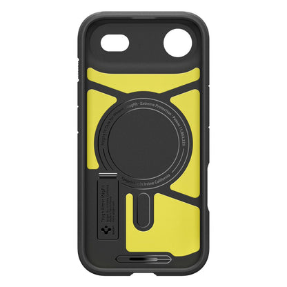 Husa MagSafe pentru Apple iPhone 17 Air, Spigen, Tough Armor T, Neagra