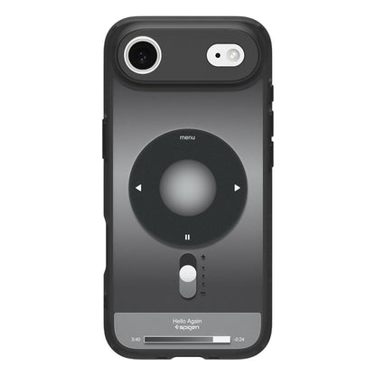 Husa MagSafe pentru Apple iPhone 17 Air, Spigen, Ultra Hybrid Classic, Neagra