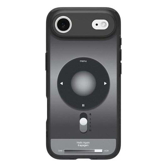 Husa MagSafe pentru Apple iPhone 17 Air, Spigen, Ultra Hybrid Classic, Neagra