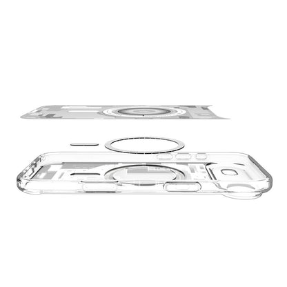 Husa MagSafe pentru Apple iPhone 17 Air, Spigen, Ultra Hybrid Zero One, Alba