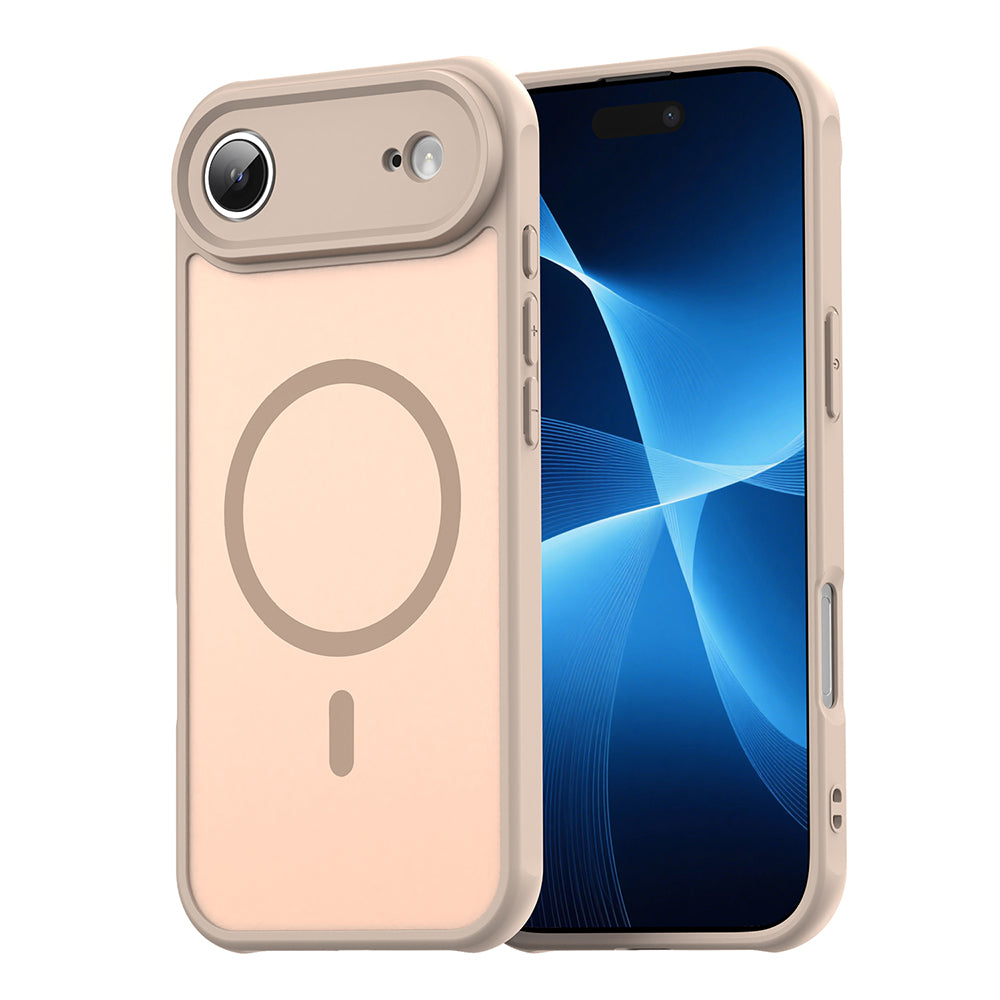 Husa MagSafe pentru Apple iPhone 17 Air, Techsuit, HaloFrost II, Aurie