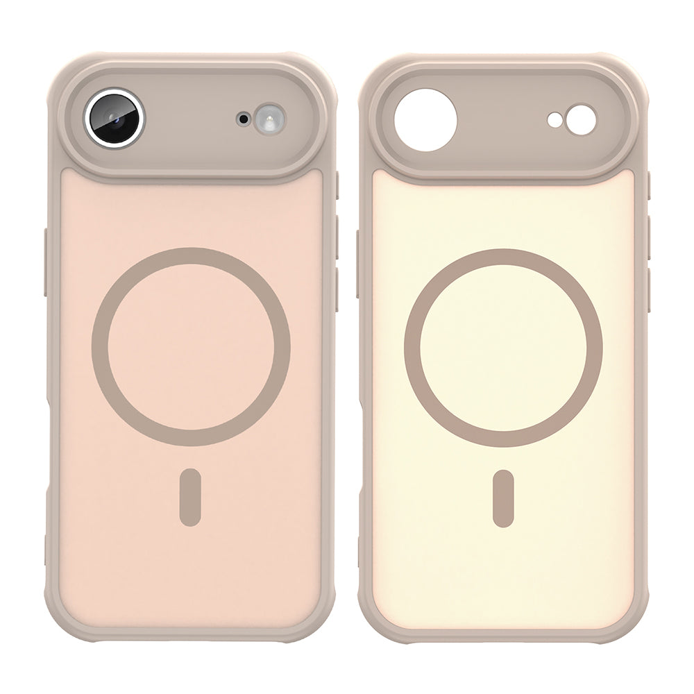 Husa MagSafe pentru Apple iPhone 17 Air, Techsuit, HaloFrost II, Aurie