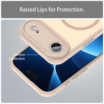 Husa MagSafe pentru Apple iPhone 17 Air, Techsuit, HaloFrost II, Aurie