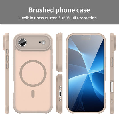 Husa MagSafe pentru Apple iPhone 17 Air, Techsuit, HaloFrost II, Aurie