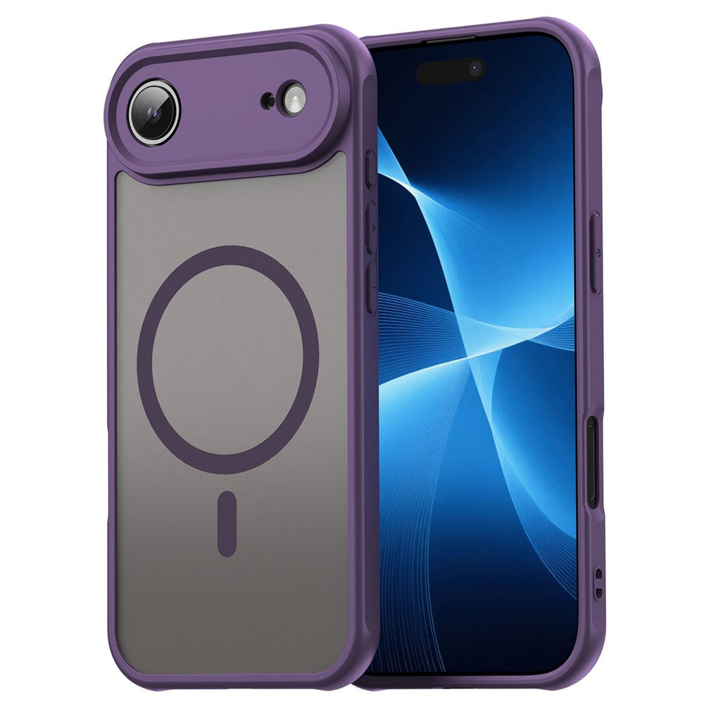 Husa MagSafe pentru Apple iPhone 17 Air, Techsuit, HaloFrost II, Mov