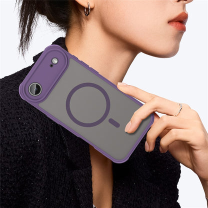 Husa MagSafe pentru Apple iPhone 17 Air, Techsuit, HaloFrost II, Mov