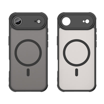 Husa MagSafe pentru Apple iPhone 17 Air, Techsuit, HaloFrost II, Neagra